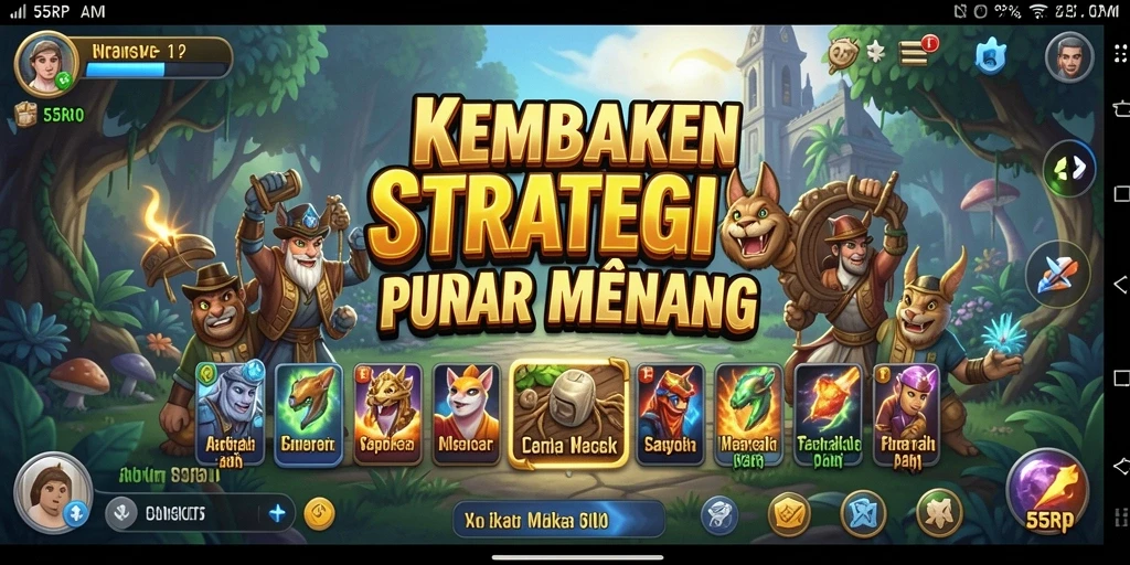 Screenshot utama menampilkan gameplay seru dalam 55RP dengan strategi yang mendalam.