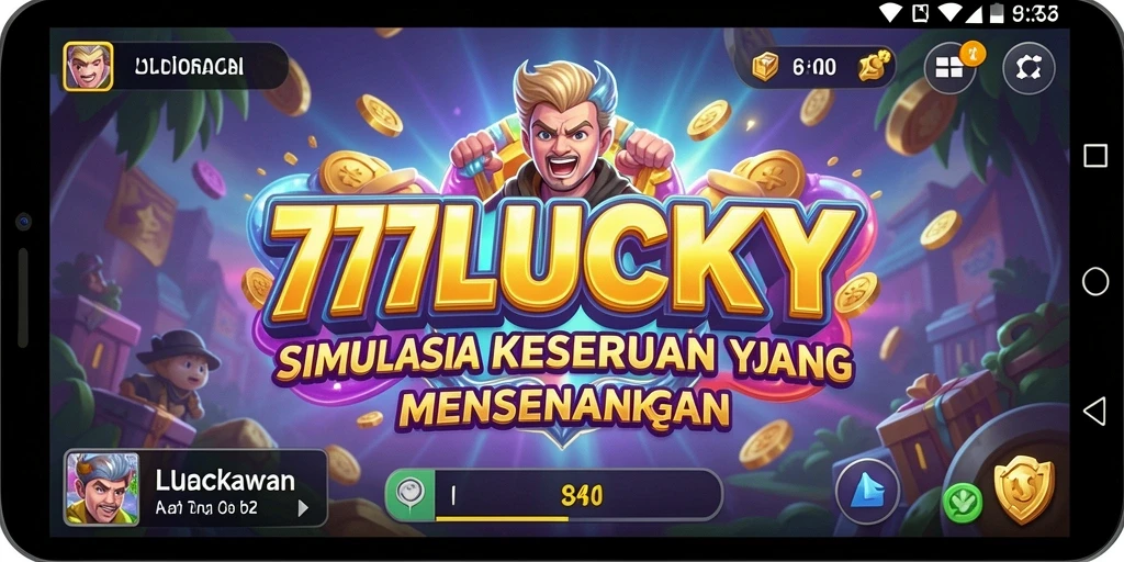 Tampilan gameplay 777LUCKY yang menarik dan interaktif.
