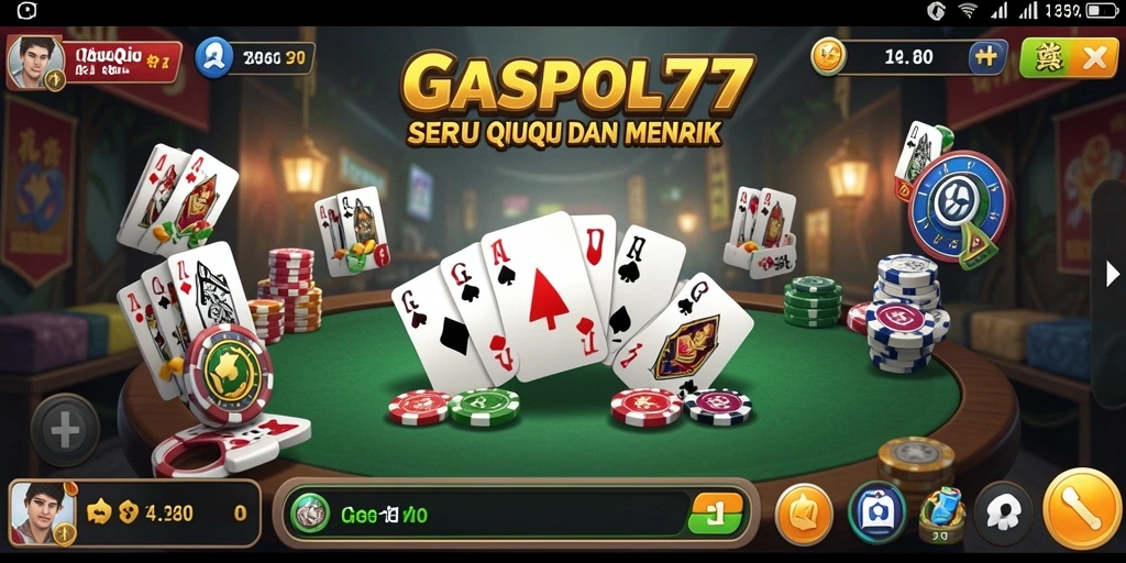 Tampilan gameplay GASPOL77 yang menarik dan mengasyikkan.