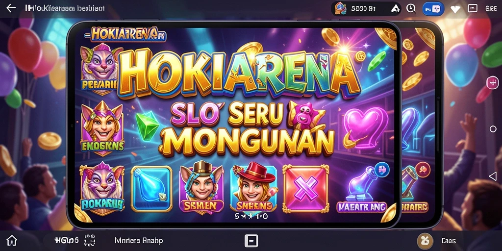 Tampilan menarik dari gameplay HOKIARENA yang penuh aksi Slot.
