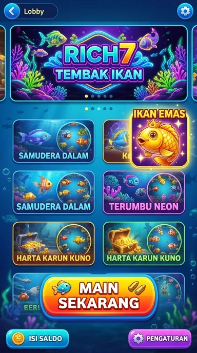 Fitur unggulan di aplikasi rich7 jelas terlihat dalam screenshot ini.